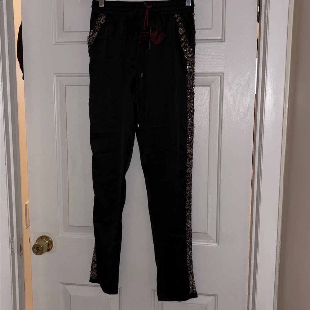 RAGA Black Skirt with Embellishments
